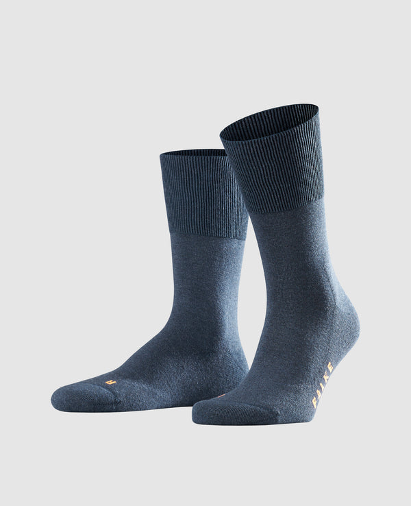 Falke Run Unisex Socks - Navy Blue