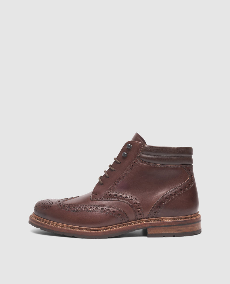 Janosh K Full Brogue BC - Dark Brown