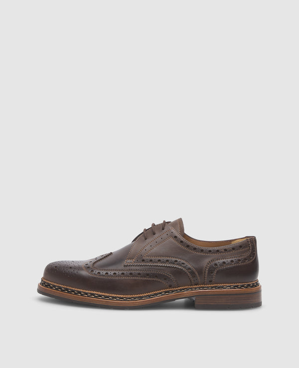 Buda Full-Brogue H - Mocca