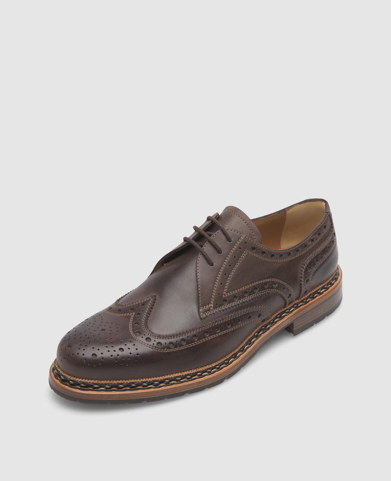 Buda Full-Brogue H - Mocca