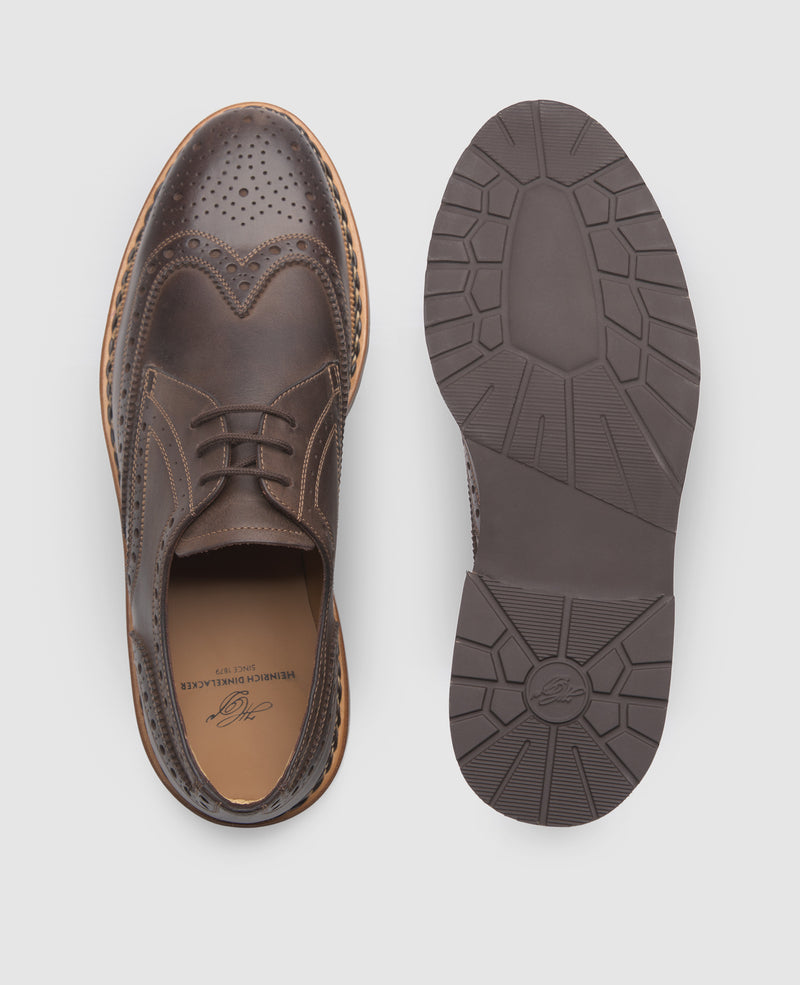 Buda Full-Brogue H - Mocca